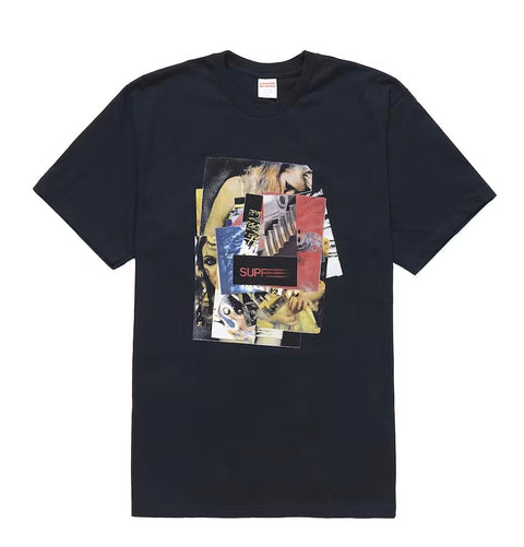 SUPREME STACK TEE NAVY