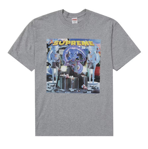 SUPREME RICHEST TEE GREY
