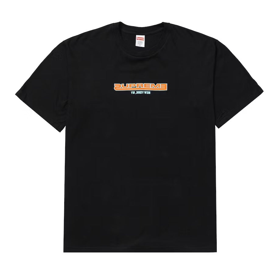 SUPREME CONNECTED TEE BLACK