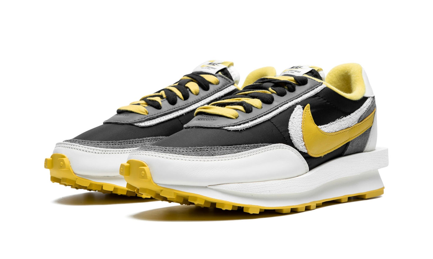 NIKE LD WAFFLE X SACAI UNDERCOVER BLACK BRIGHT CITRON