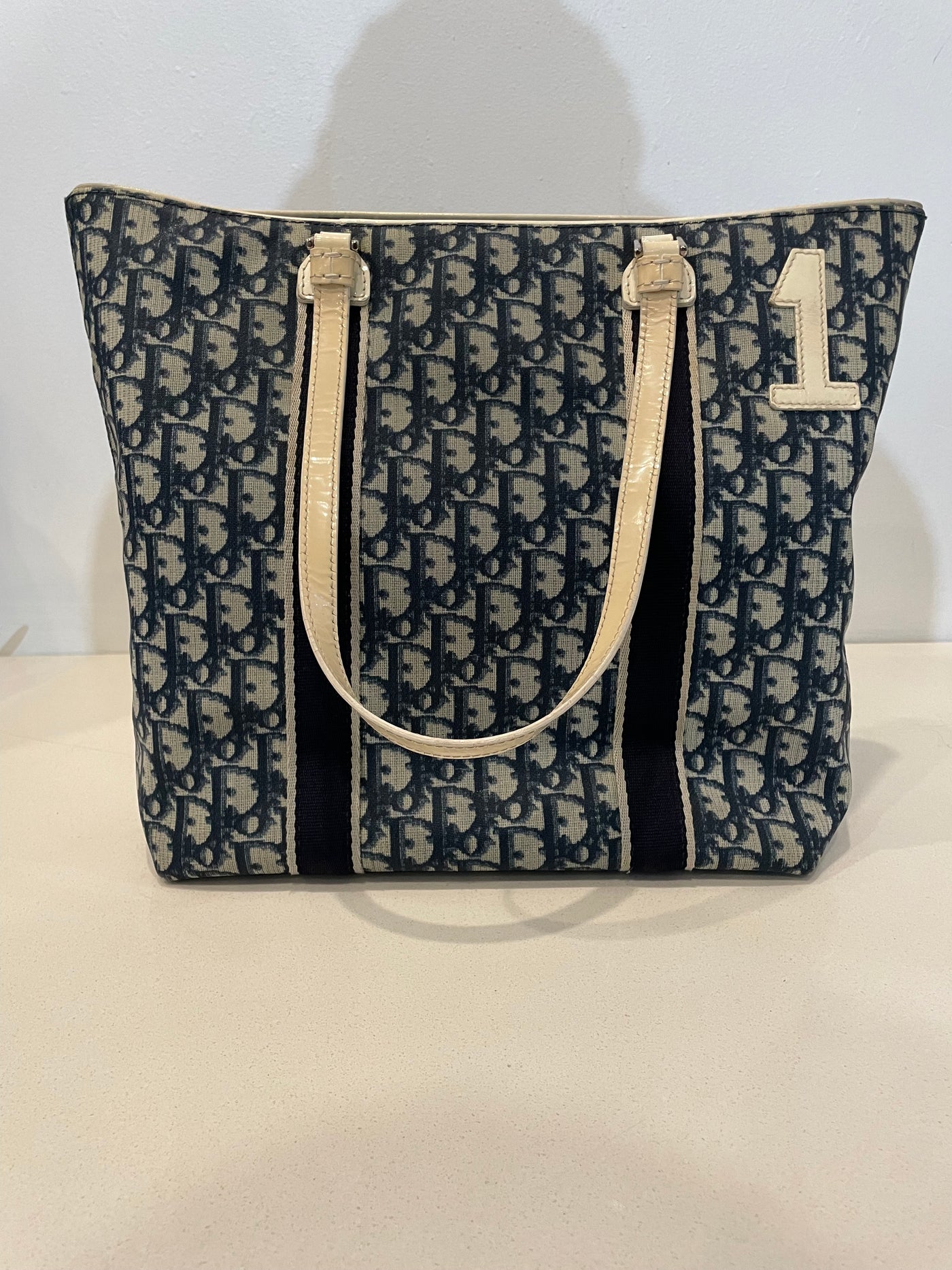 DIOR BLUE TOTE BAG