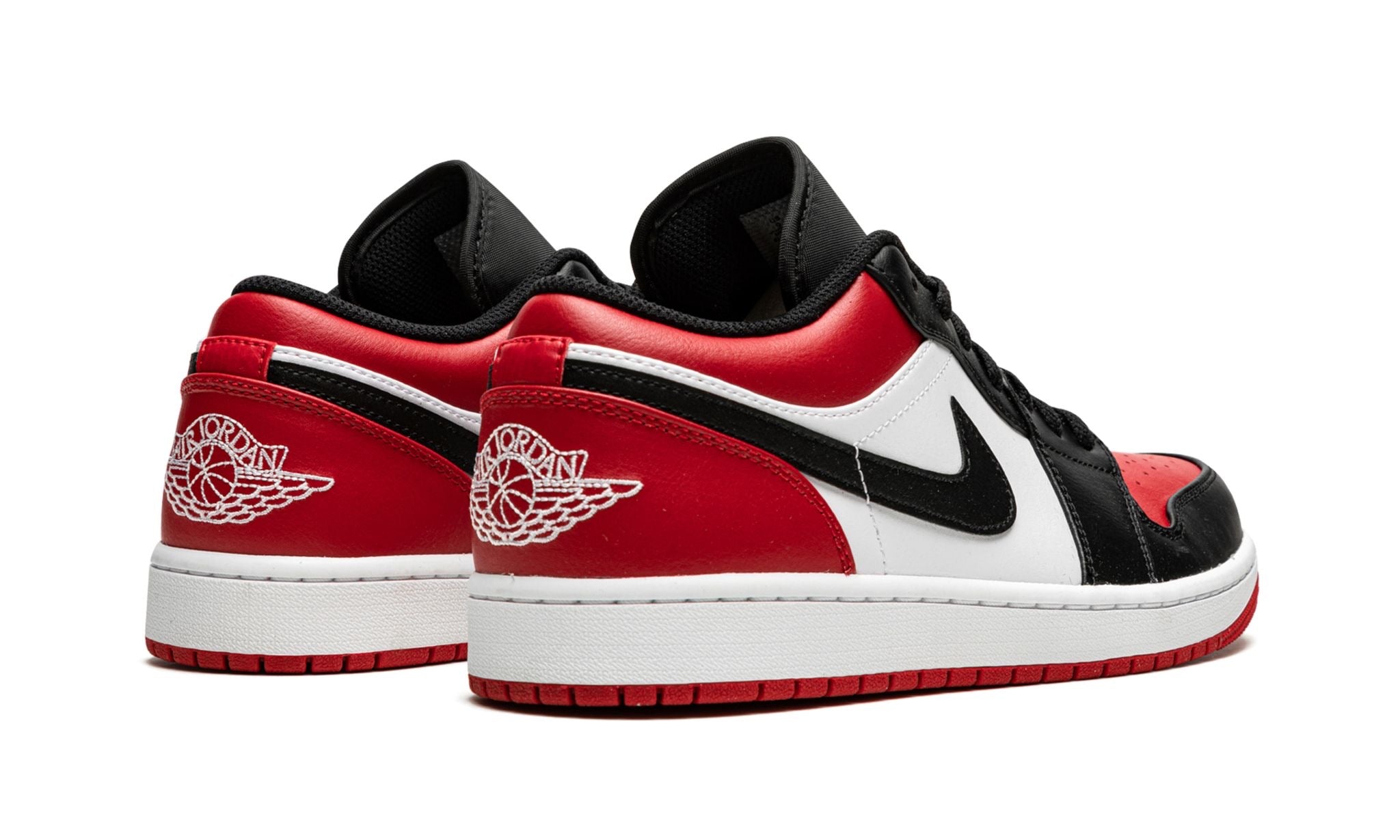 JORDAN 1 LOW BRED TOE – ONE OF A KIND