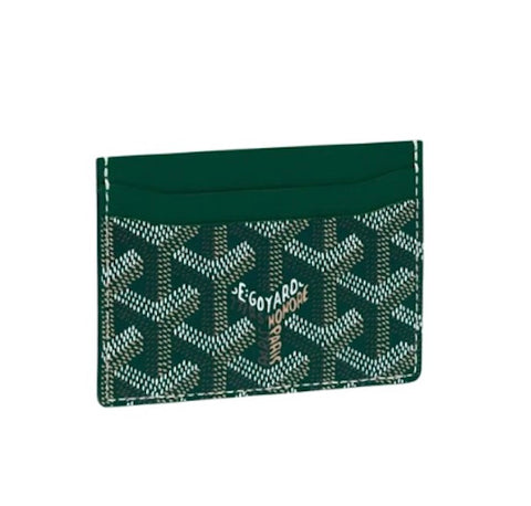 GOYARD ST SULSPICE HOLDER GREEN