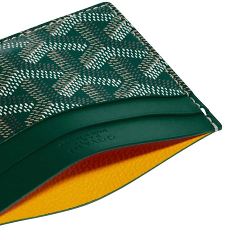 GOYARD ST SULSPICE HOLDER GREEN