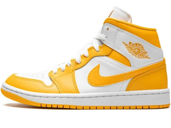 JORDAN 1 OR UNIVERSITAIRE BLANC MOYEN (W)