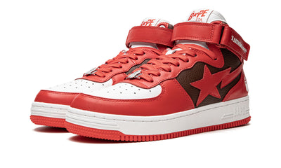 BAPE STA MID ROUGE