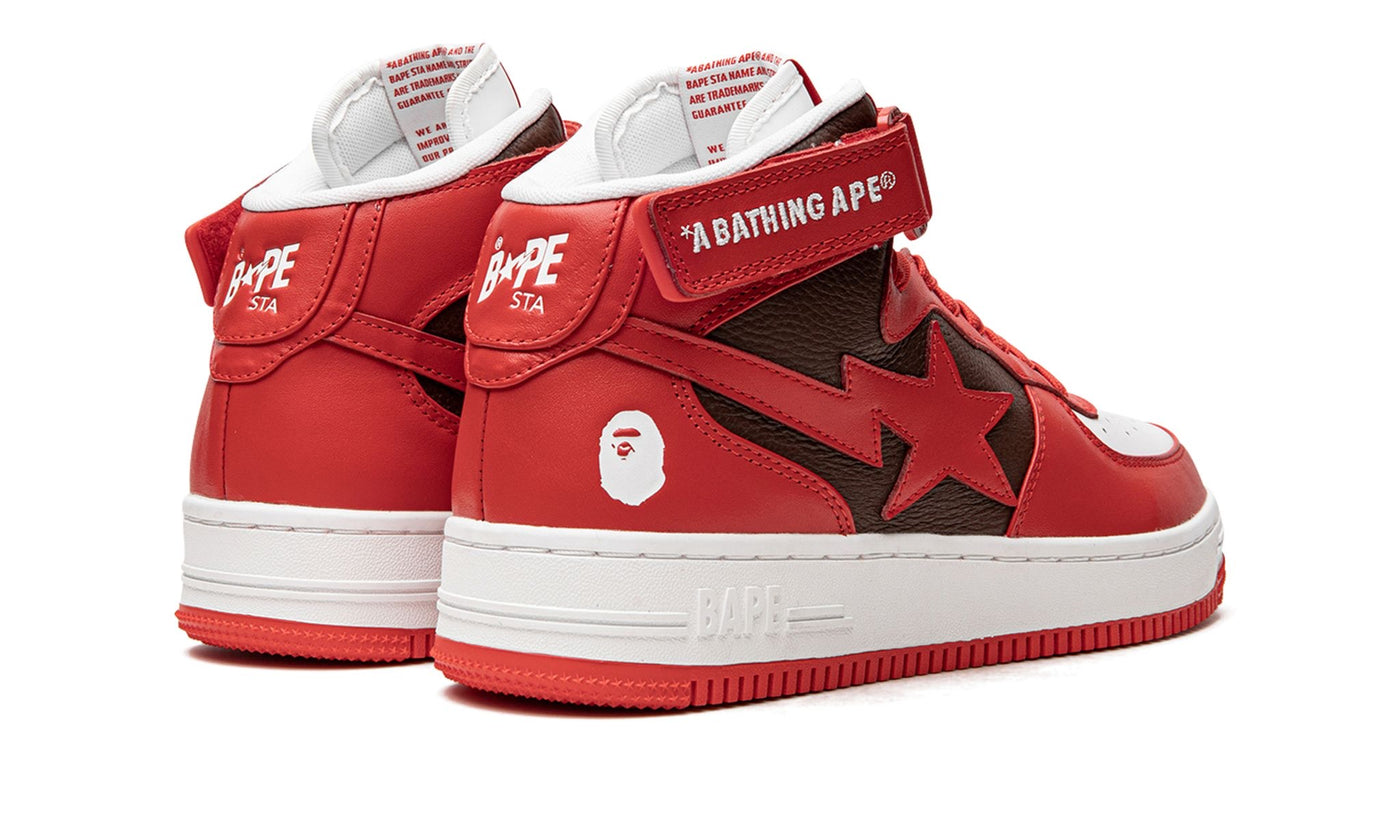 BAPE STA MID ROUGE