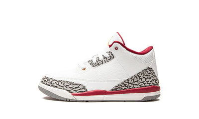 JORDAN 3 CARDINAL RED PS