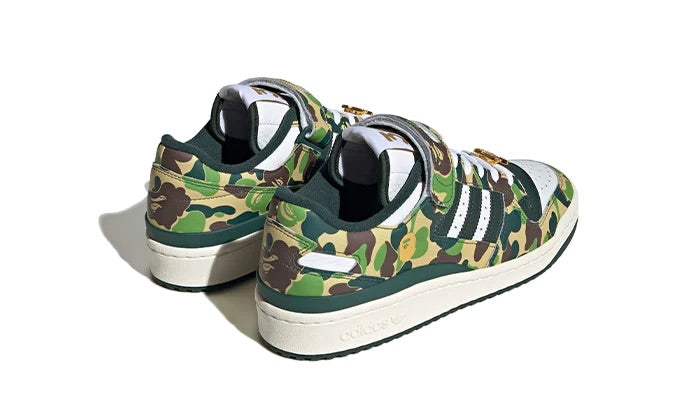 ADIDAS FORUM 84 LOW BAPE 30TH ANNIVERSARY GREEN CAMO