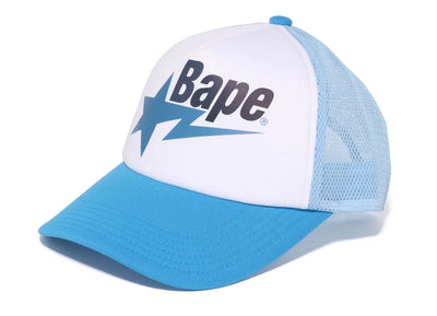 BAPE STA MESH CAP BLUE