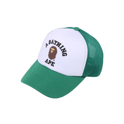 BAPE COLOR CAMO COLLEGE MESH CAP GREEN