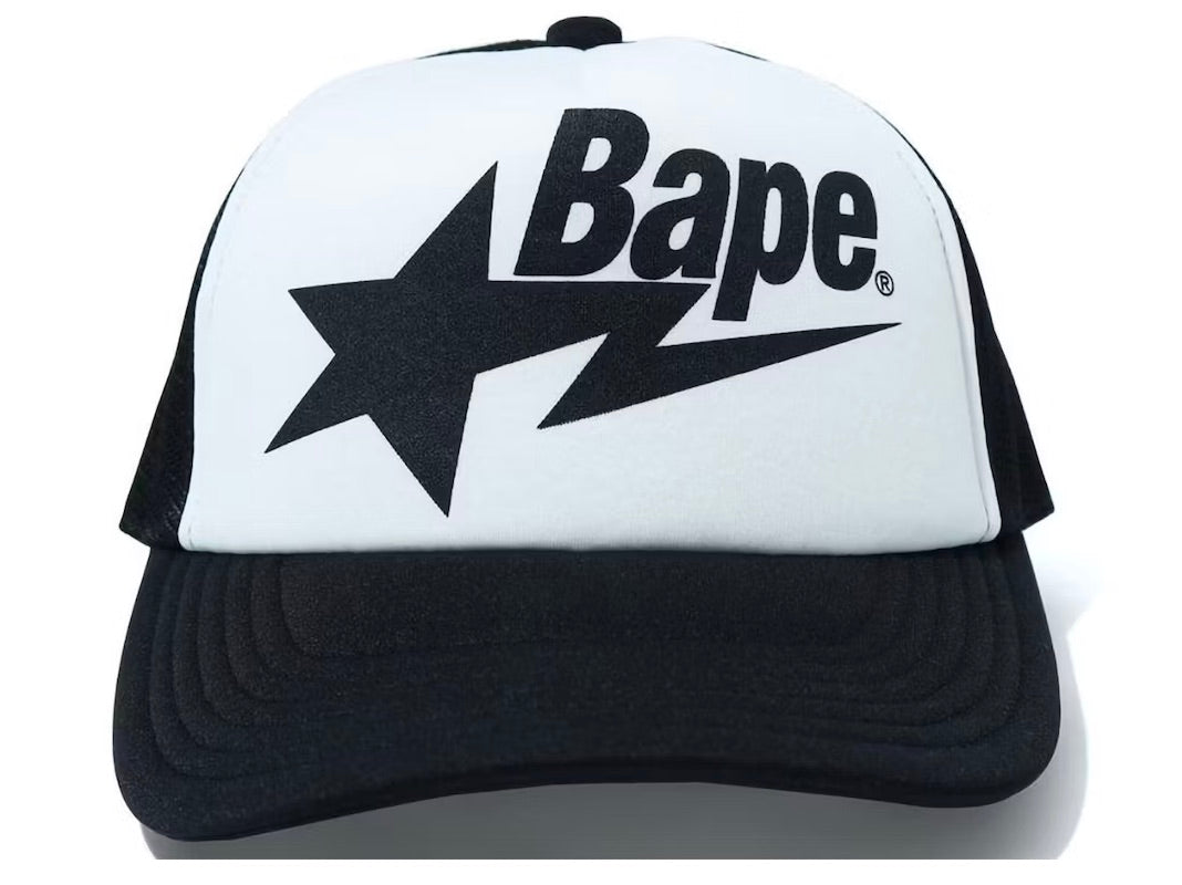 BAPE STA MESH CAP BLACK