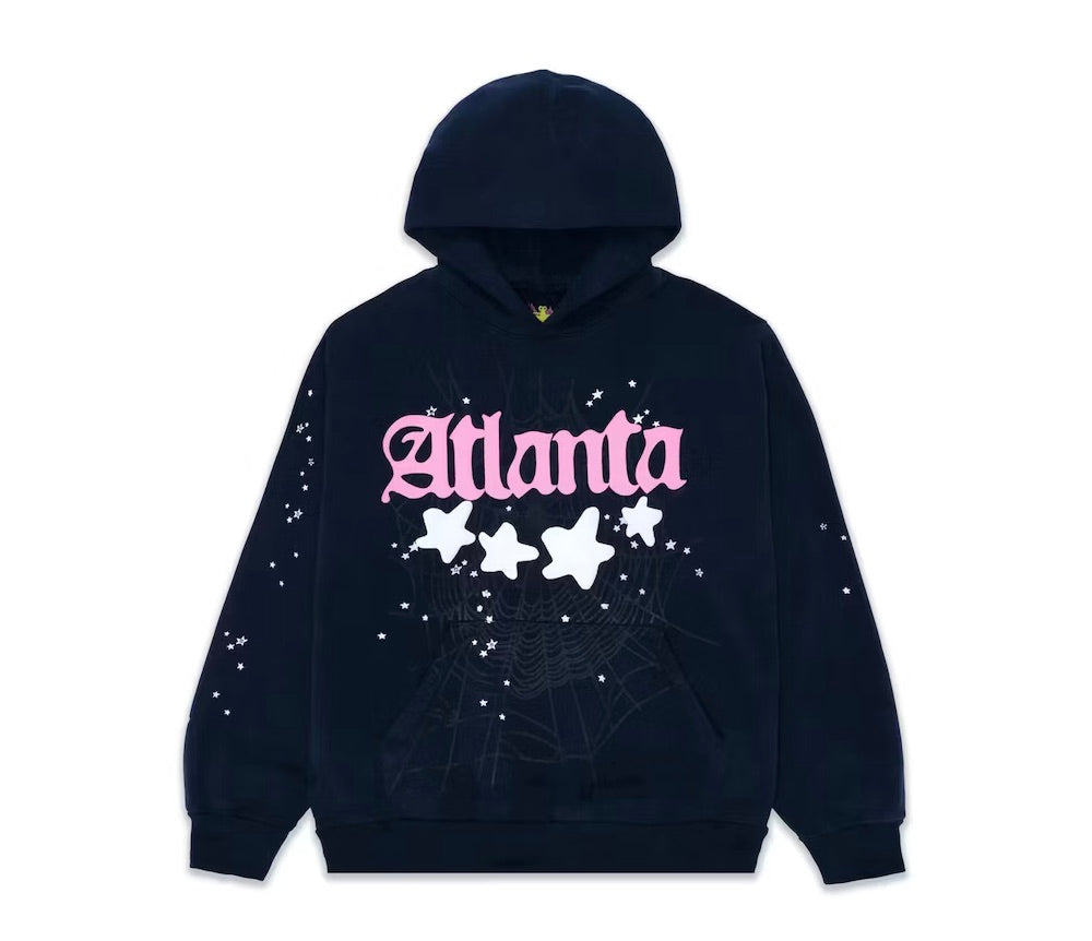 SP5DER ATLANTA HOODIE NAVY