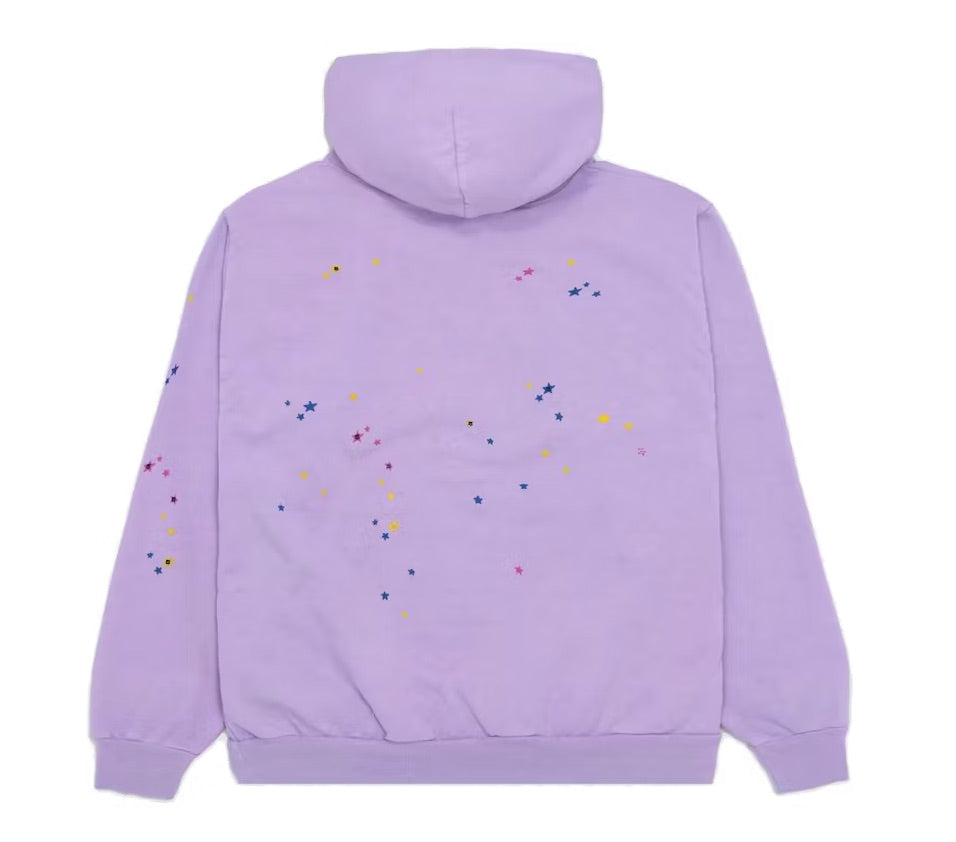 SP5DER ACAI HOODIE PURPLE