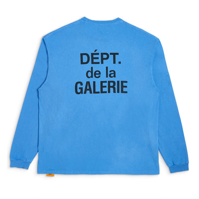 GALLERY DEPT FRENCH LOGO LONG SLEEVE BLUE