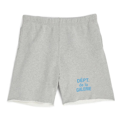 GALLERY DEPT FRENCH LOGO SWEAT SHORTS GREY