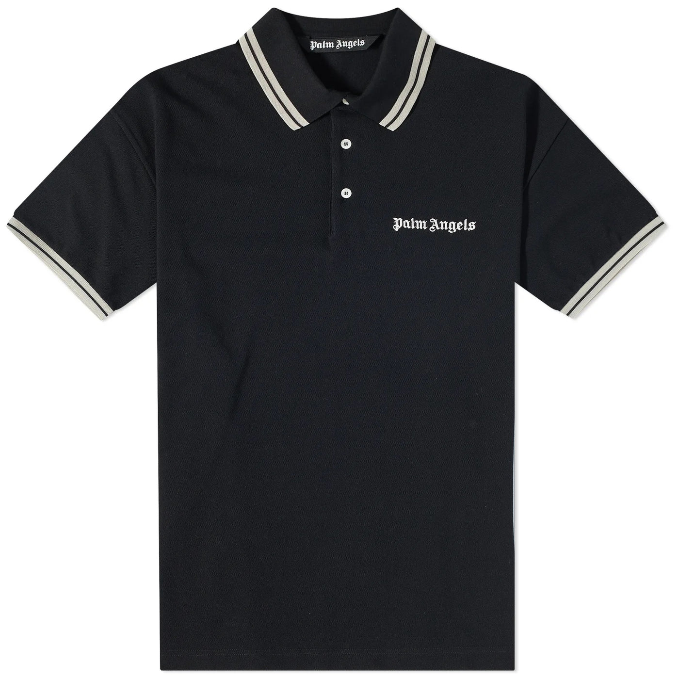 PALM ANGELS CLASSIC POLO BLACK