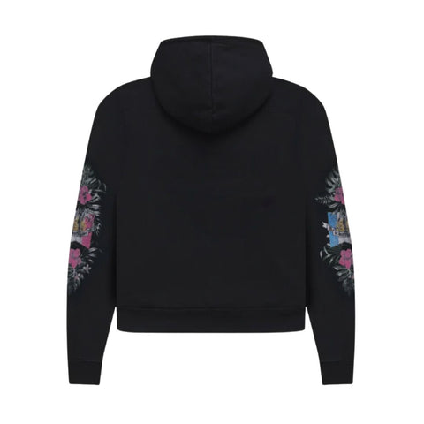 RHUDE ST.RHUDE UNIVERSITY HOODIE BLACK