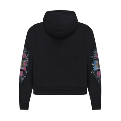 RHUDE ST.RHUDE UNIVERSITY HOODIE BLACK