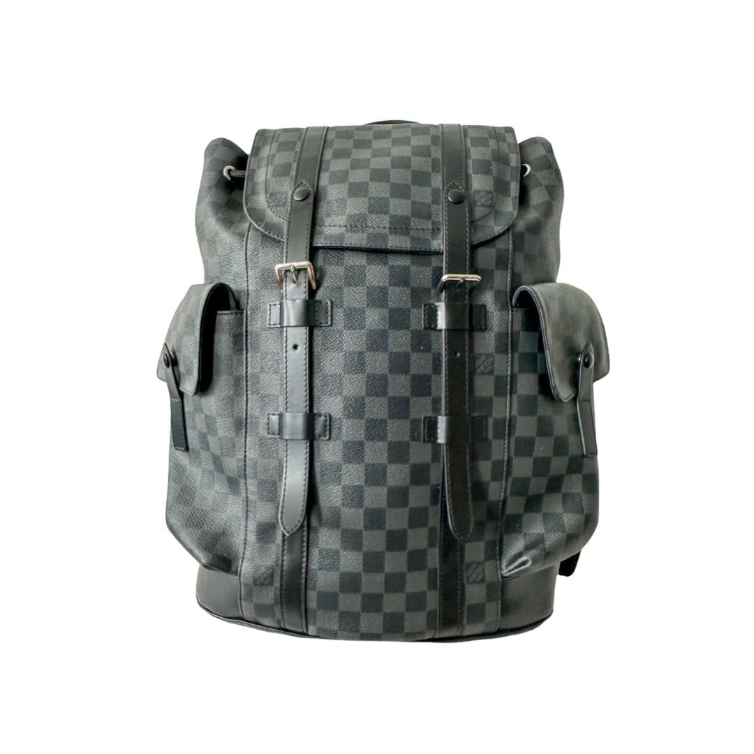 LOUIS VUITTON DEMIER GRAPHITE CHRISTOPHER BACKPACK – ONE OF A KIND