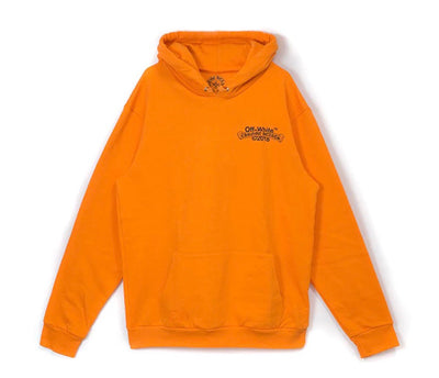 CHROME HEARTS X OFF WHITE 2018 HOODIE ORANGE