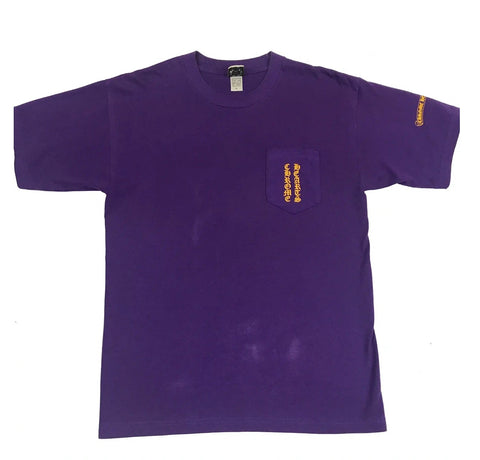 CHROME HEARTS LAKERS T-SHIRT PURPLE