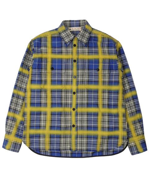 MARNI SPRAY PAINT FLANNEL BLUE/YELLOW