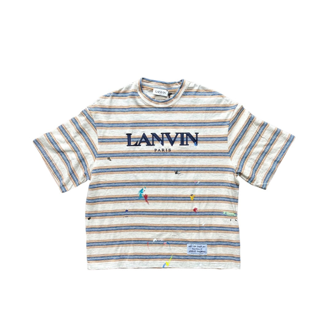 GALLERY DEPT X LANVIN STRIPPED T-SHIRT