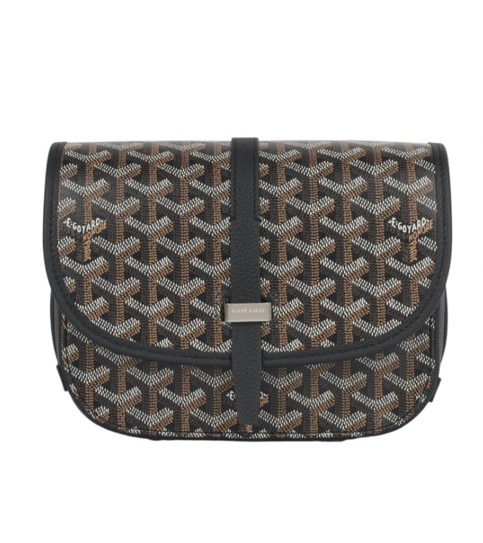 GOYARD BELVEDERE PM BAG BLACK