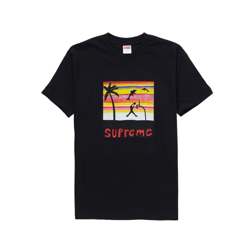 SUPREME DUNK TEE BLACK