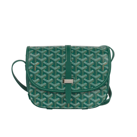 GOYARD BELVEDERE PM BAG GREEN