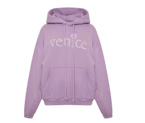 ERL VENICE HOODIE PURPLE
