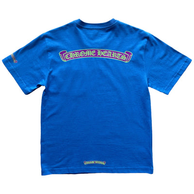 CHROME HEARTS T-SHIRT BLUE/PURPLE