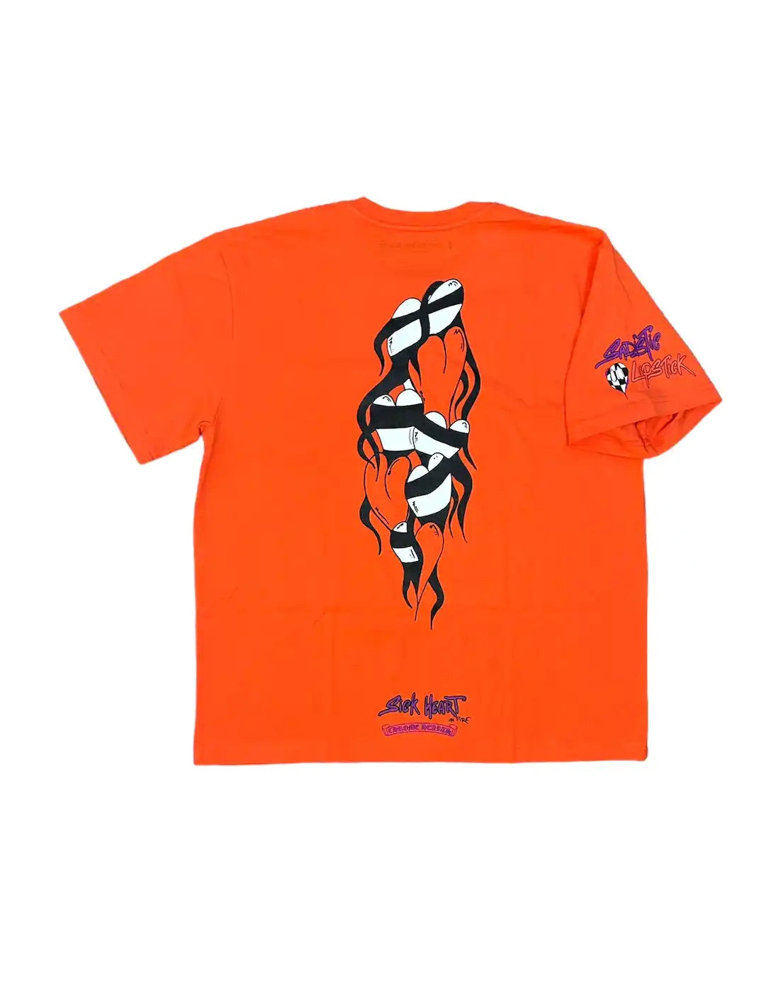 CHROME HEARTS MATTY BOY SPARK T-SHIRT RED – ONE OF A KIND