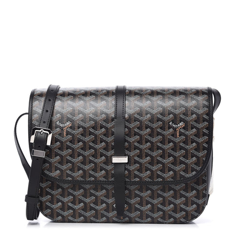 GOYARD BELVEDERE BAG BLACK MM