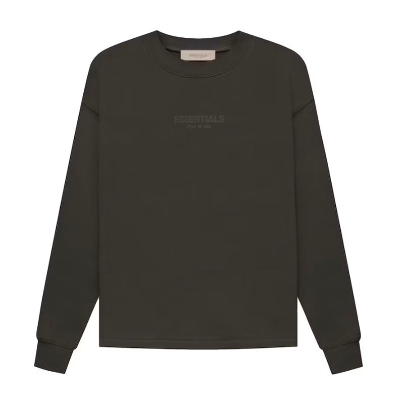 ESSENTIALS FOG RELAXED OFF BLACK CREWNECK