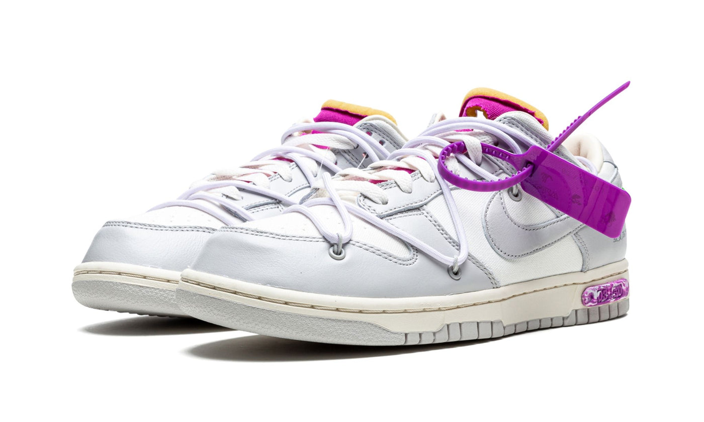 NIKE X OFF WHITE DUNK LOW LOT 3