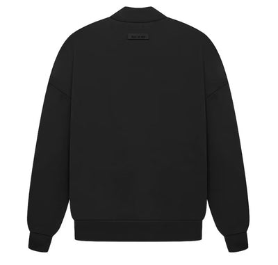 ESSENTIALS FOG BONDED CREWNECK BLACK