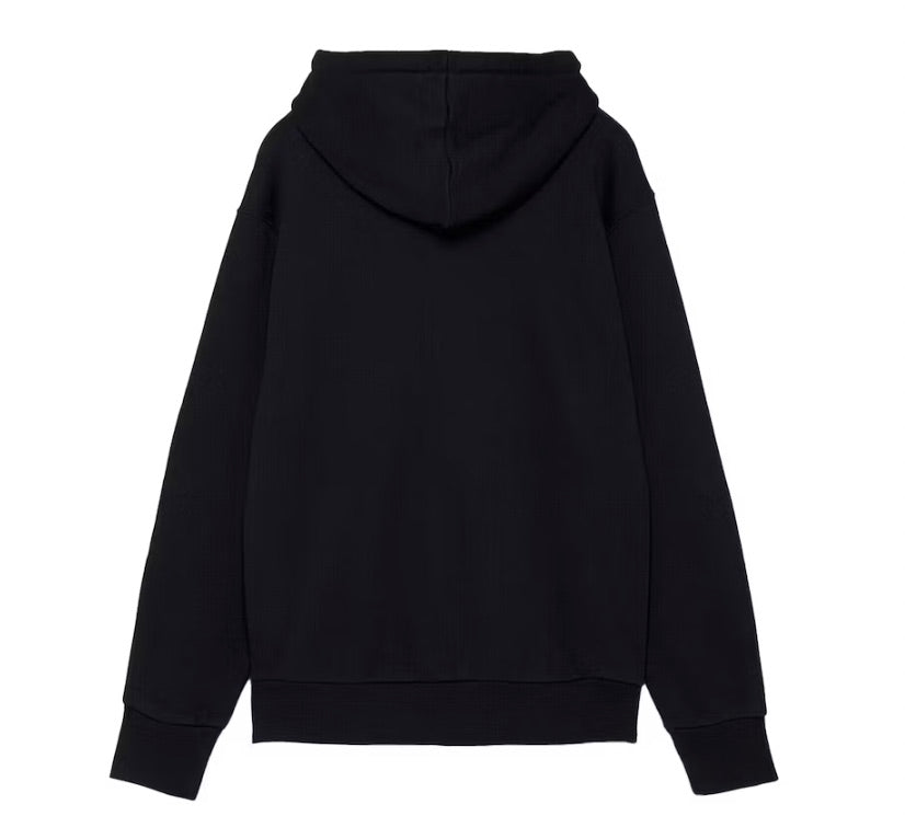 PALM ANGELS TEDDY BEAR HOODIE BLACK