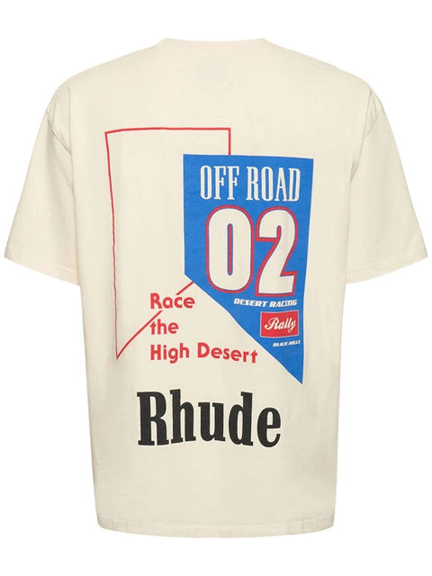 RHUDE 02 T-SHIRT CREAM