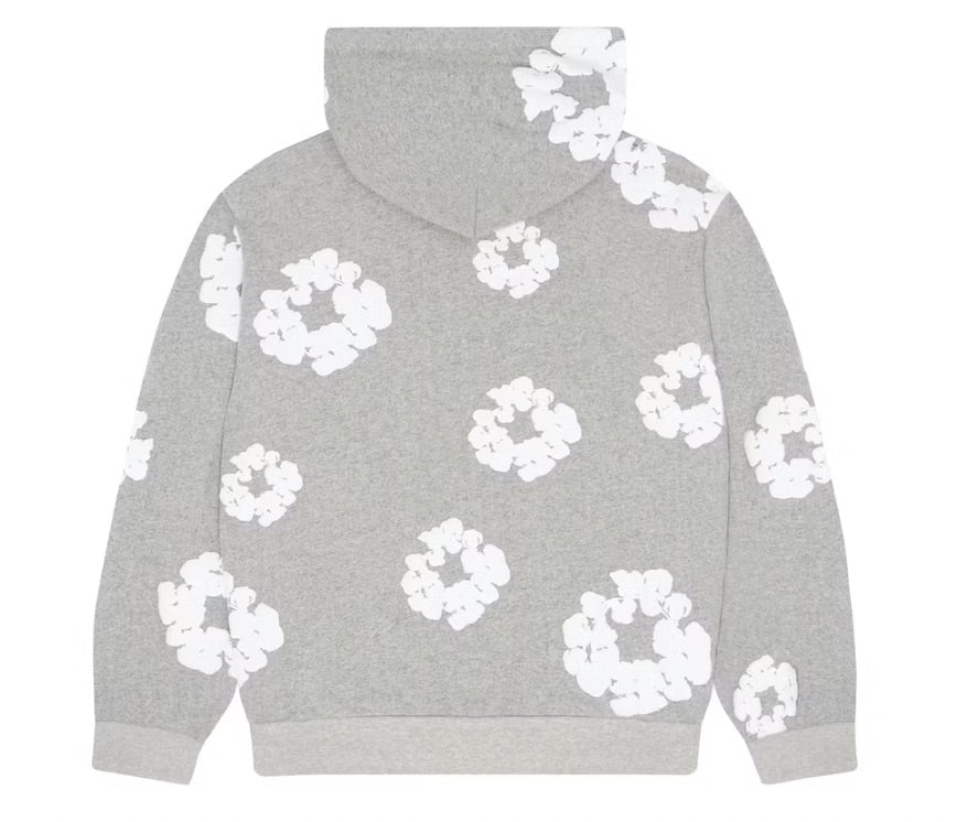 DENIM TEARS COTTON WREATH HOODIE GREY