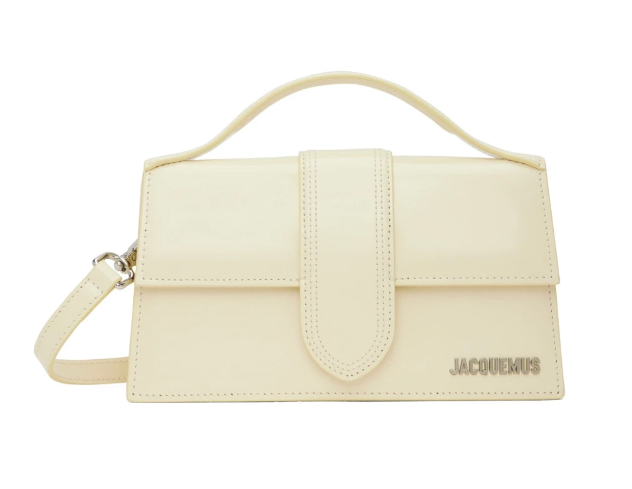 JACQUEMUS LE GRAND BAMBINO BAG OFF WHITE