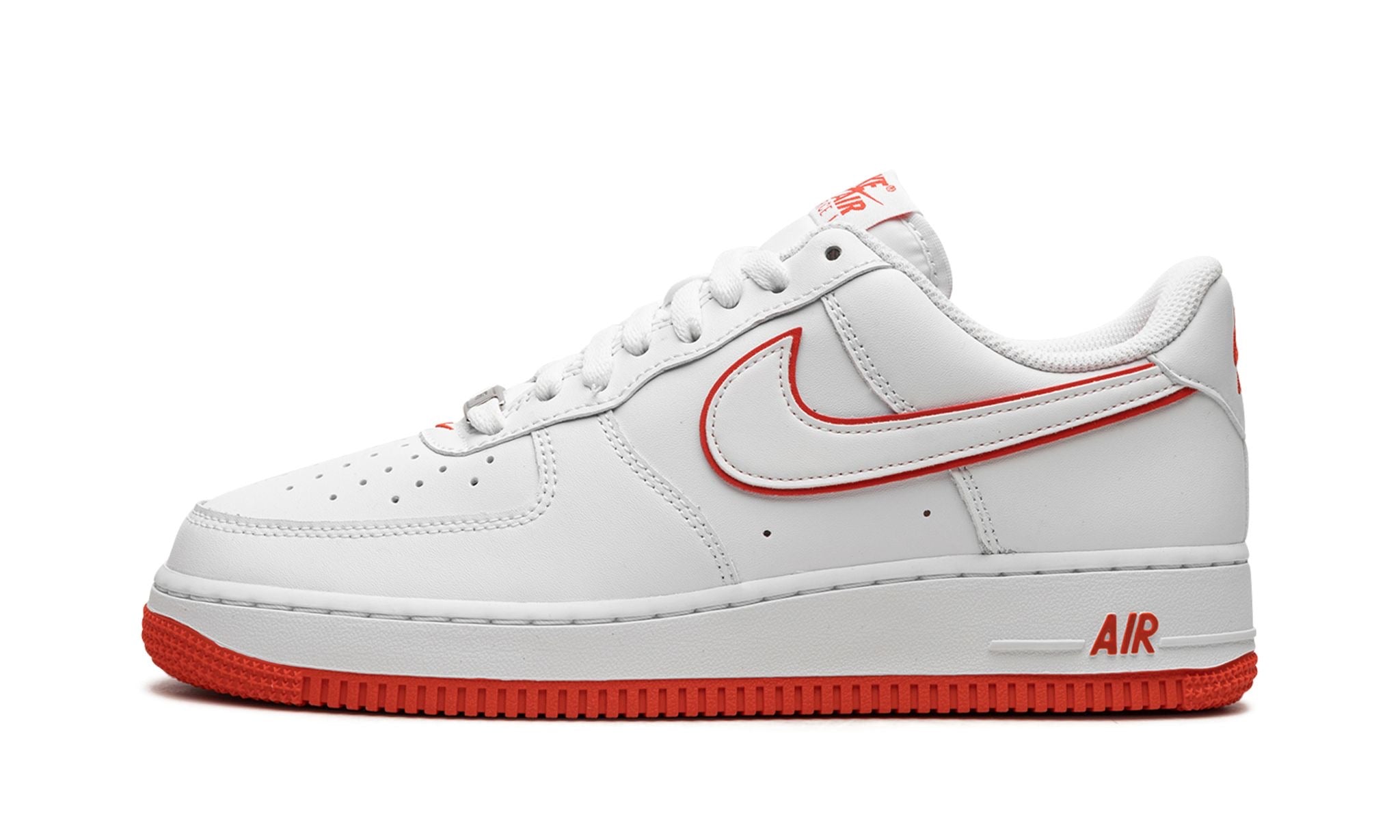 NIKE AIR FORCE 1 LOW WHITE PICANTE RED – ONE OF A KIND