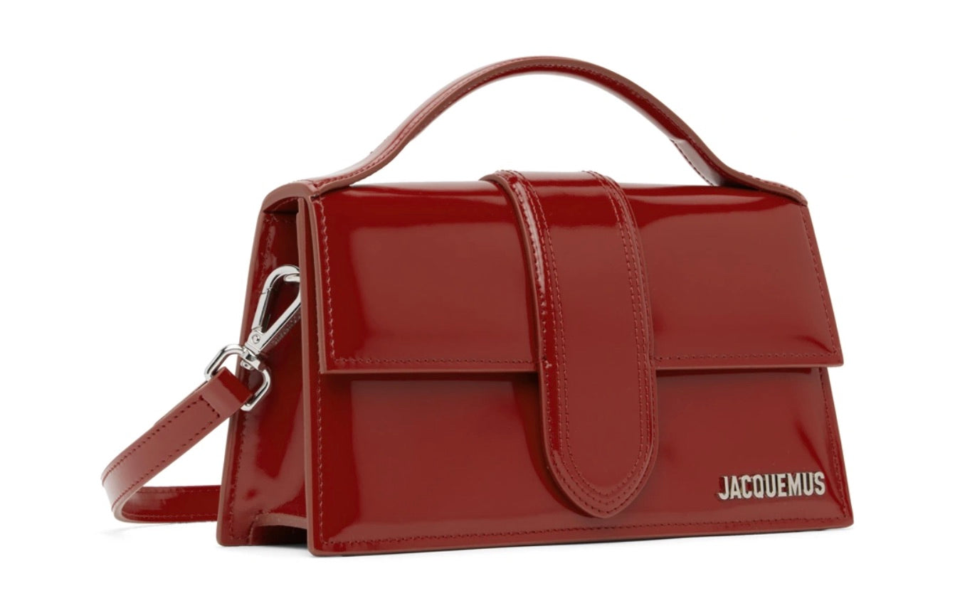 JACQUEMUS LE GRAND BAMBINO BAG RED