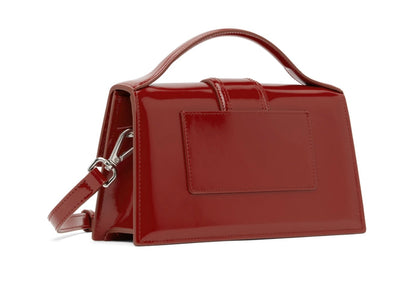 JACQUEMUS LE GRAND BAMBINO BAG RED