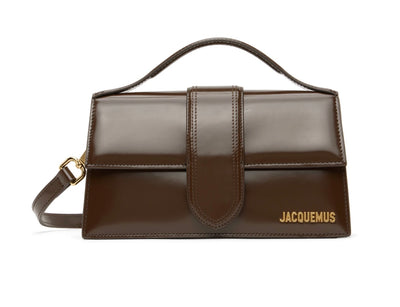 JACQUEMUS LE GRAND BAMBINO BAG BROWN
