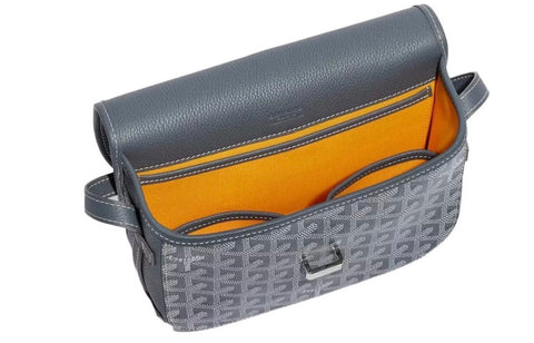 GOYARD BELVEDERE PM BAG GREY