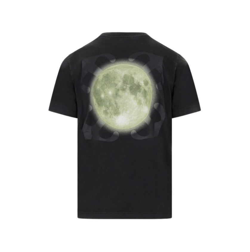 OFF WHITE SUPER MOON T-SHIRT BLACK