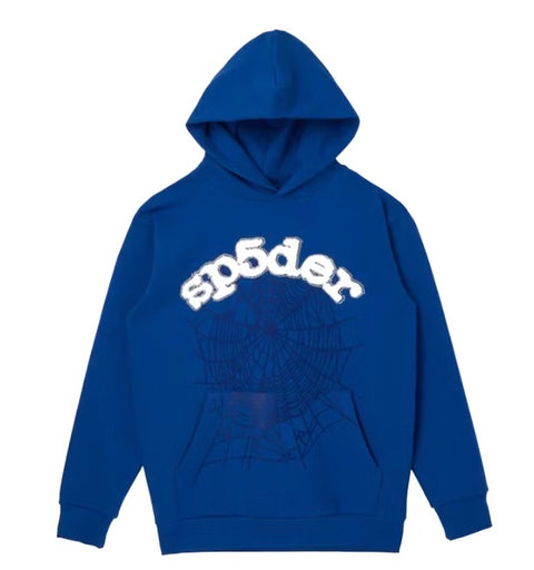 SP5DER WEBSUIT HOODIE BLUE