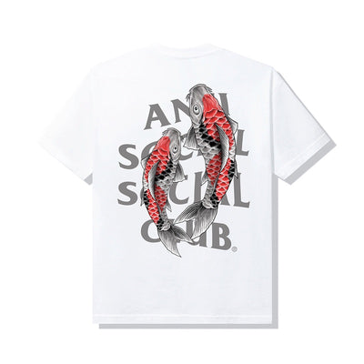 ANTI SOCIAL SOCIAL CLUB KOI GARDEN TEE WHITE